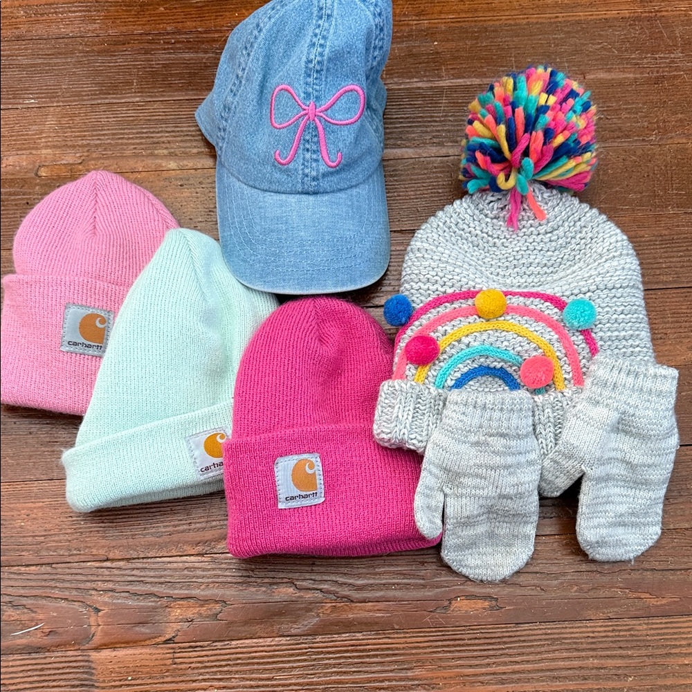 Carhartt Colorful Beanie and Hat Set